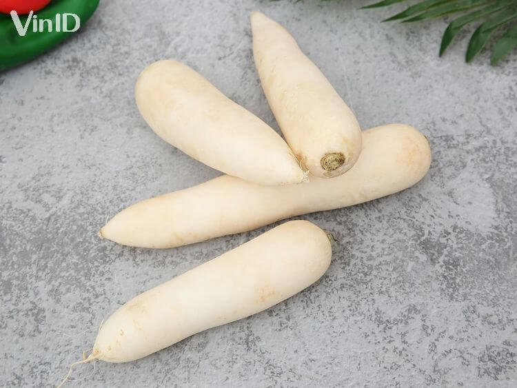  Chọn củ cải white cỡ một vừa hai phải, không thực sự già cả hoặc quá non nhằm thực hiện bánh