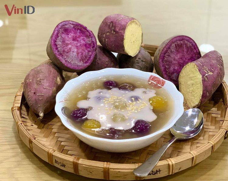 Chè khoai dẻo bột năng