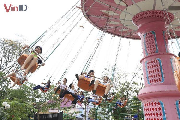 Công viên Thỏ Trắng có nhiều trò chơi hấp dẫn, thích hợp cho các gia đình