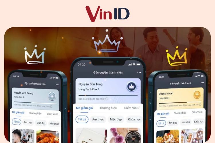 Ưu đãi và đặc quyền của thành viên VinID Ưu đãi và đặc quyền của thành viên VinID