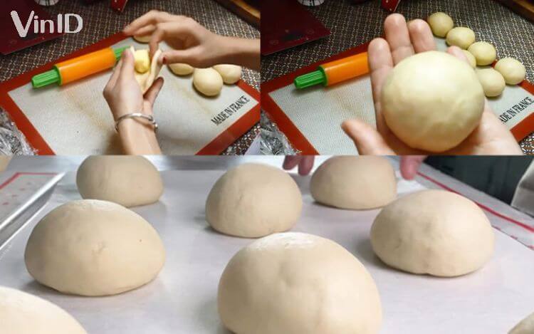 Làm nhân bánh và nặn tạo hình bánh Papparoti