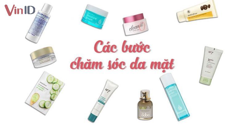 Cách bước chăm da đúng chuẩn