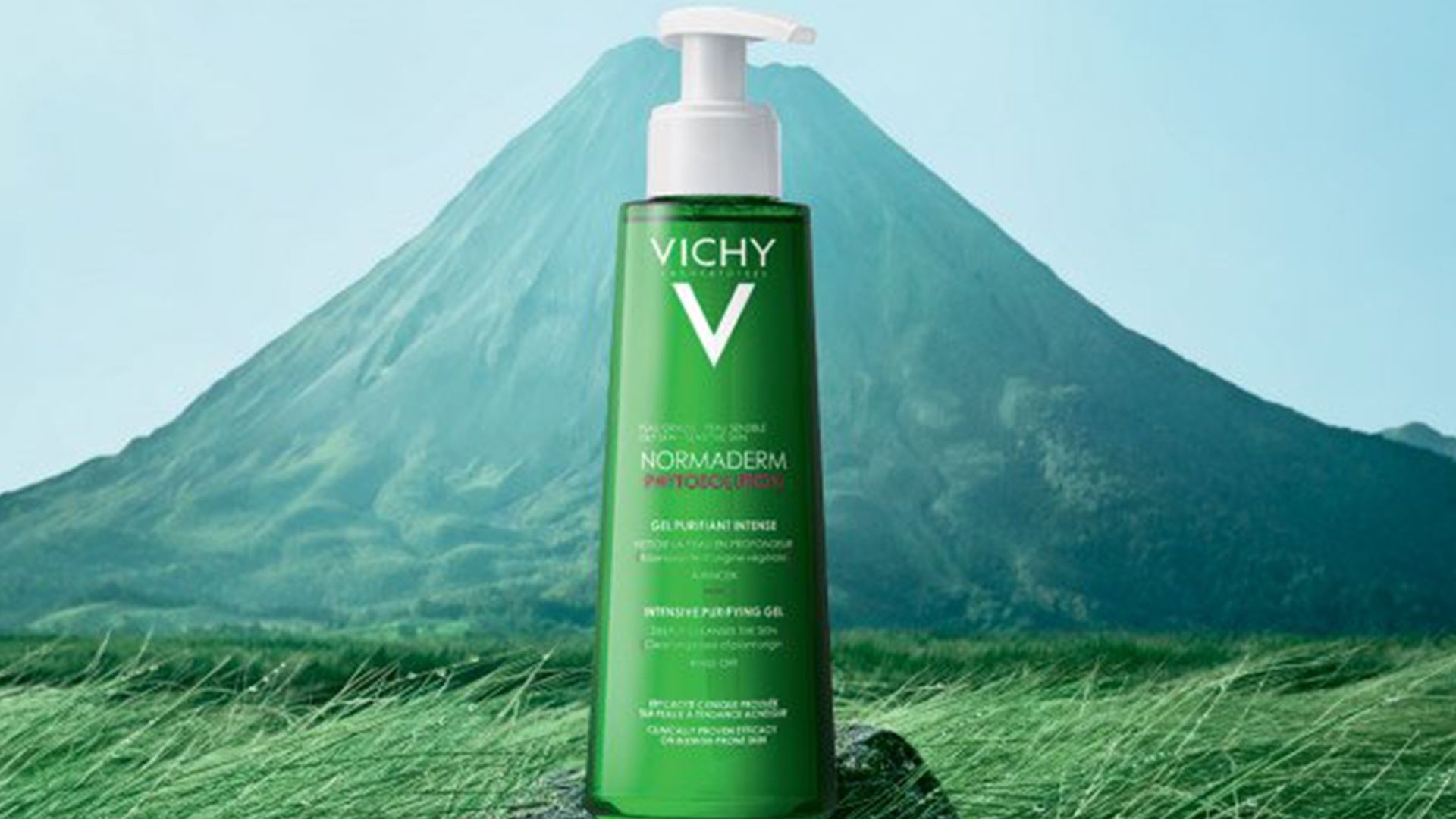 Vichy normaderm intensive purifying gel. Виши Нормадерм фитосолюшн тоник. Виши Нормадерм фитосолюшн гель. Виши Нормадерм фитосолюшн гель 400 мл. Vichy Normaderm phytosolution 50 мл.