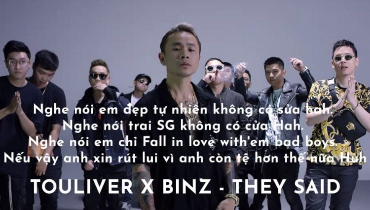Đoạn rap hấp dẫn của BinZ trong They Said