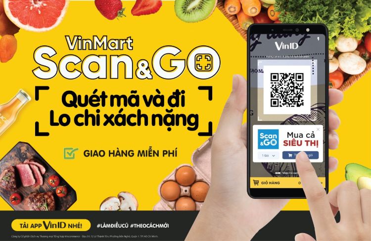 Siêu thị ảo thời đại 4.0 mua sắm tại nhà của App VinID