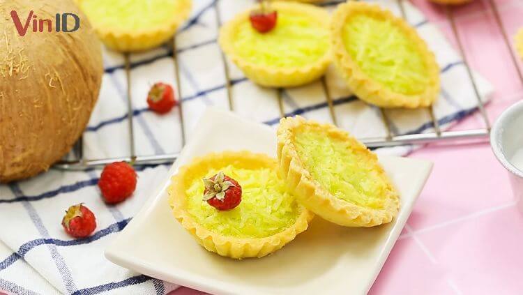 Món bánh tart làm từ pastry flour