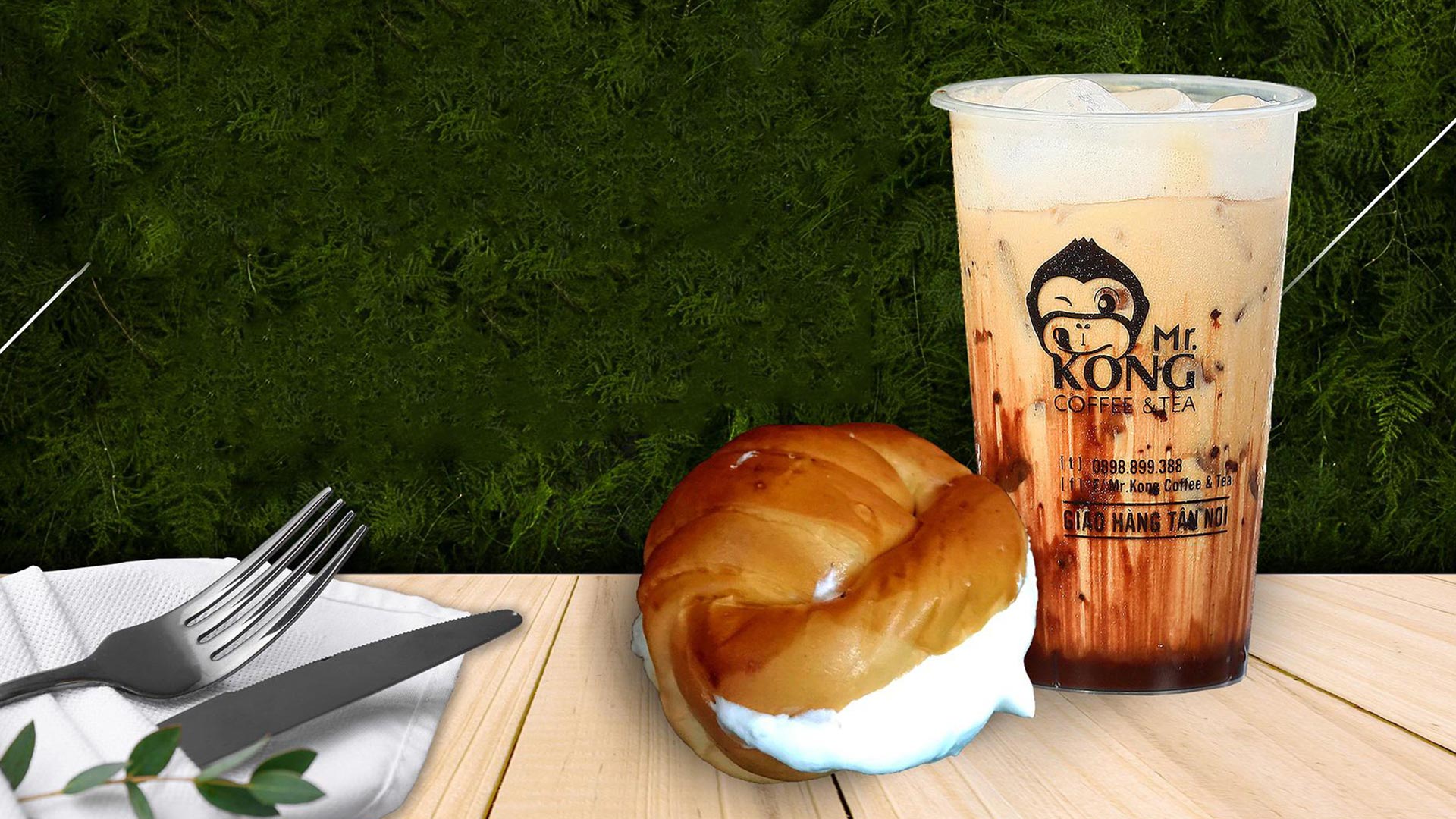 Tải app VinID nhận combo bánh và trà sữa chỉ 29.000 đồng tại Mr Kong