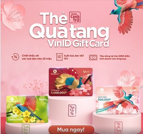 Nạp thẻ quà tặng VinID Gift Card bằng cách quét mã QR Code siêu nhanh