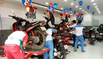 PHÁT THÀNH VINH giảm 30% chi phí sơn dàn áo xe máy cho người dùng app VinID