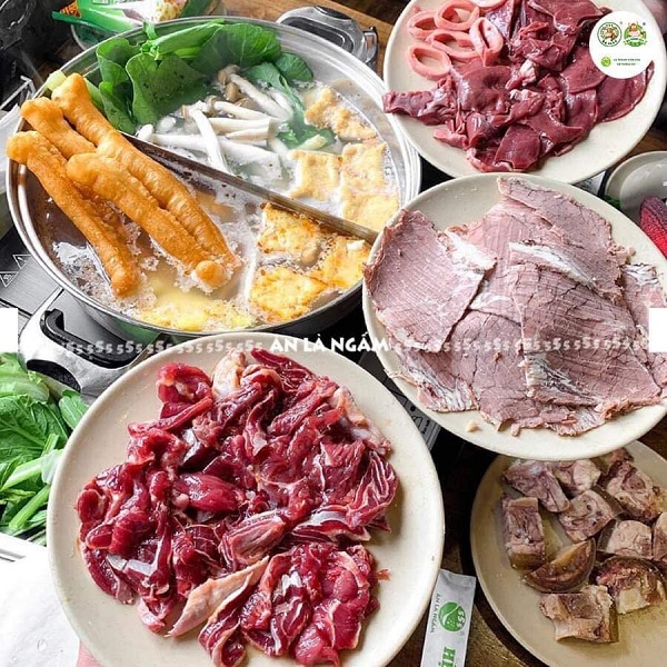 Bò ngon 555 - Bò Nhúng Dấm - Quán “ruột” của những người mê bò nhúng dấm tại Hà Thành