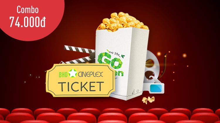 [Cineplex BHD] Combo 1 vé xem phim 2D + 1 bắp 32Oz chỉ ...