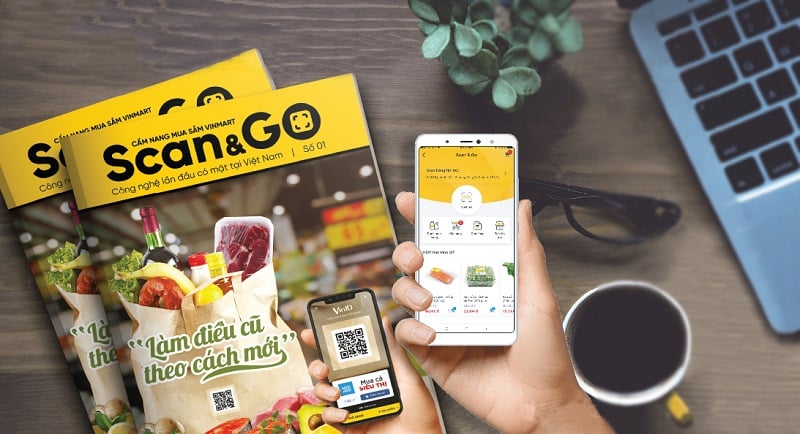 Mua cam tại cửa hàng bằng Scan&Go