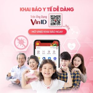 Khai báo y tế trên app VinID 