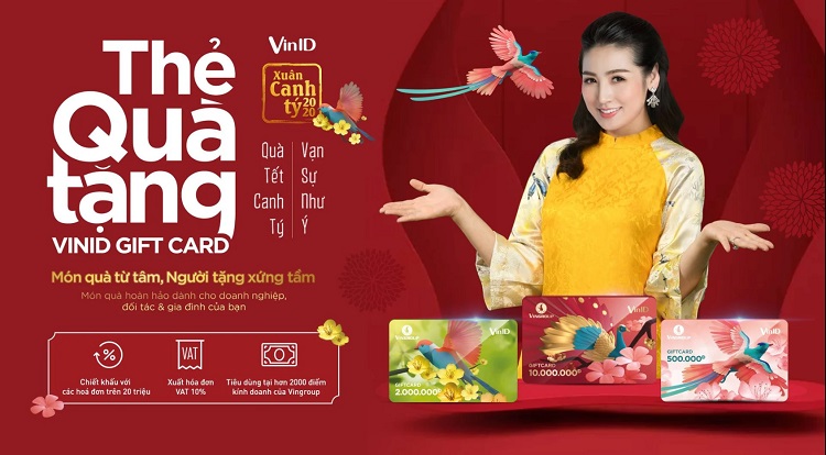 Thẻ quà tặng Tết VinID Gift Card