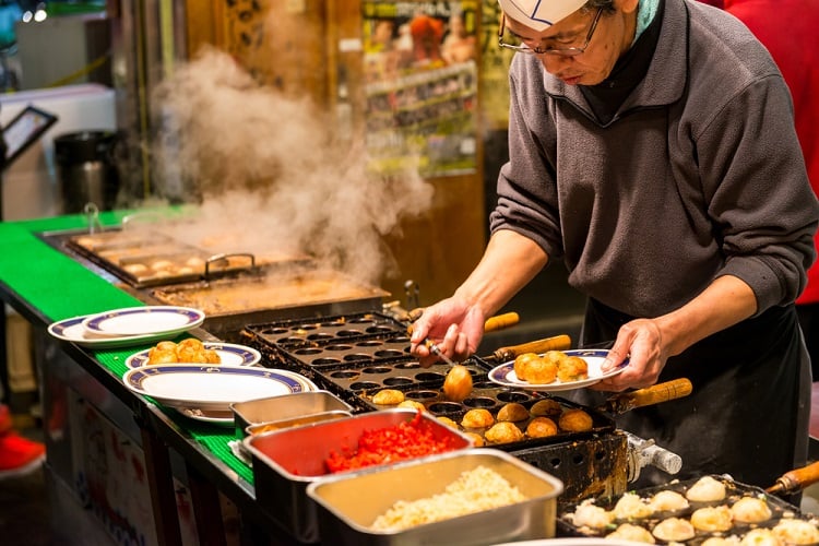 Bánh Takoyaki Nhật