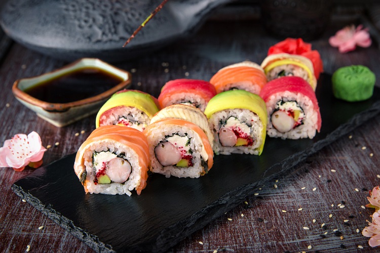 Năm màu sắc trong ẩm thực Nhật Bản