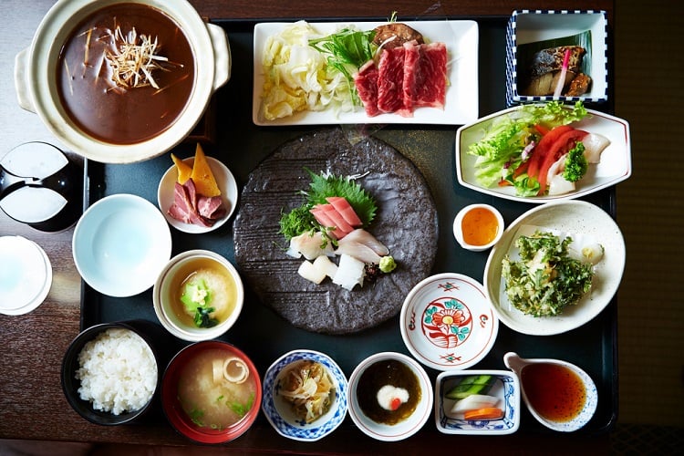 Món Kaiseki Ryori truyền thống Nhật Bản
