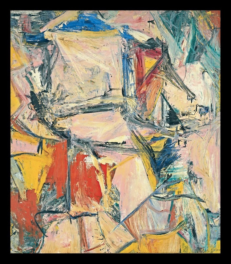  Interchange của Willem De Kooning - Top 10 bức tranh đắt nhất thế giới