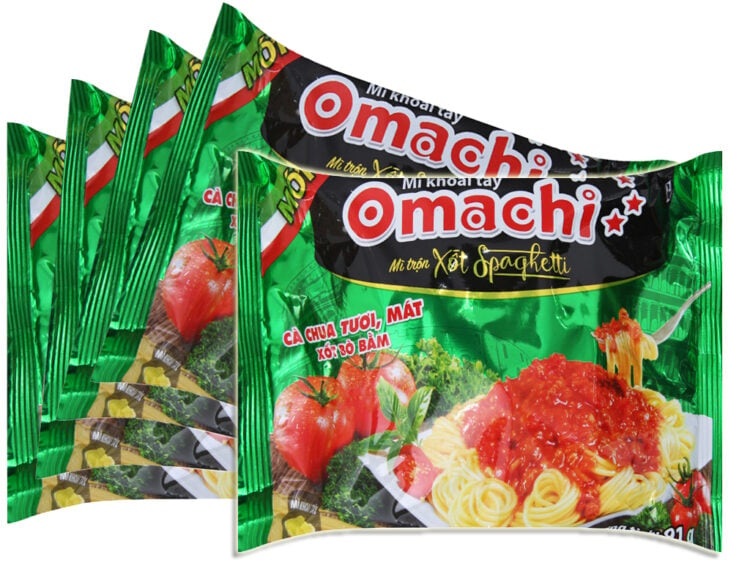 gửi mì gói đi Mỹ siêu tốc - giá cước tốt - omachi