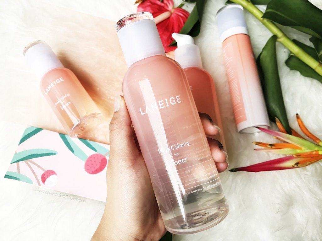 nước hoa hồng Laneige Fresh Calming Toner