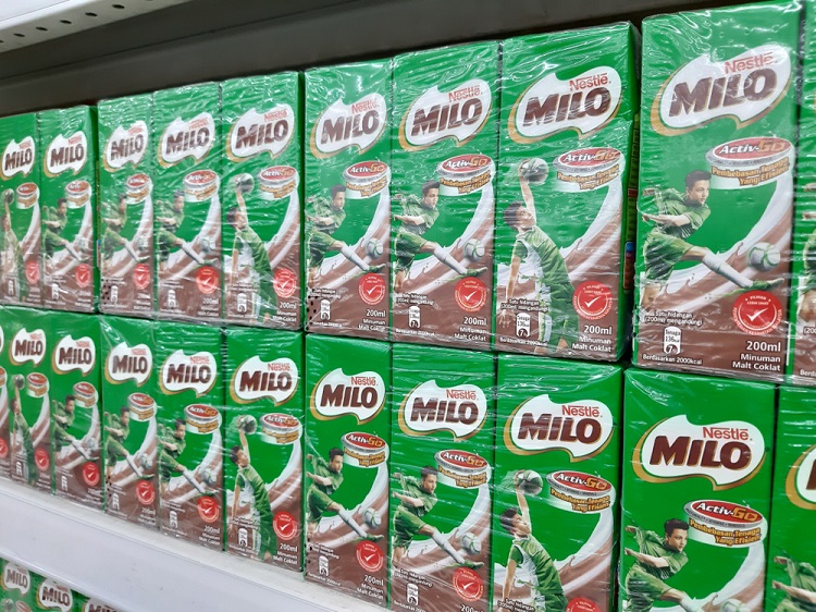 Sữa thiếc milo
