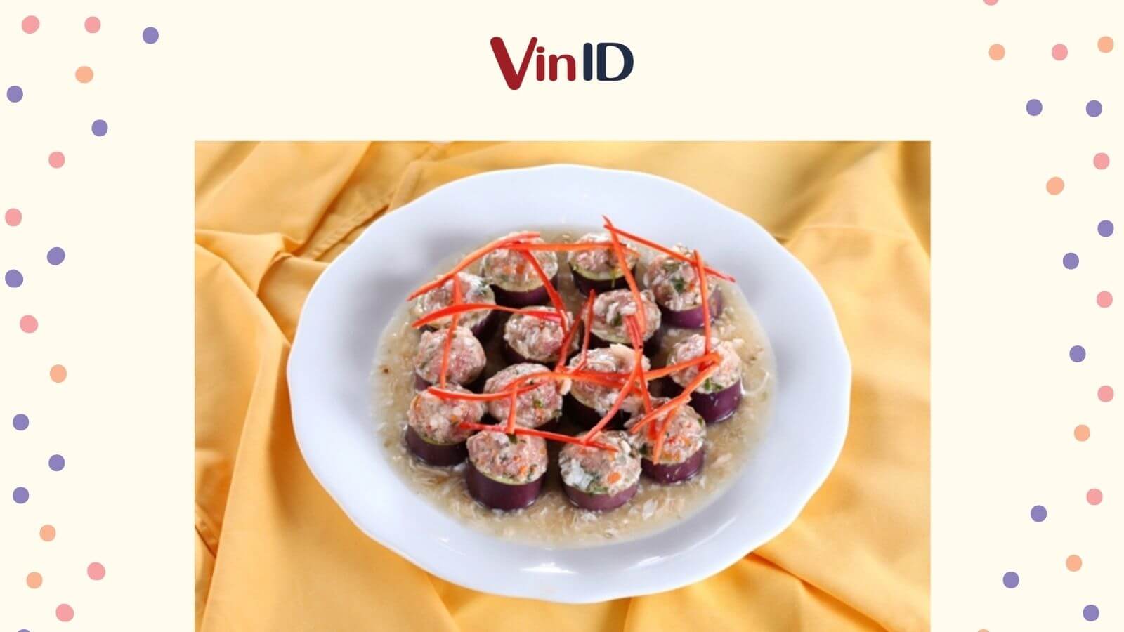 Cà tím nhồi thịt