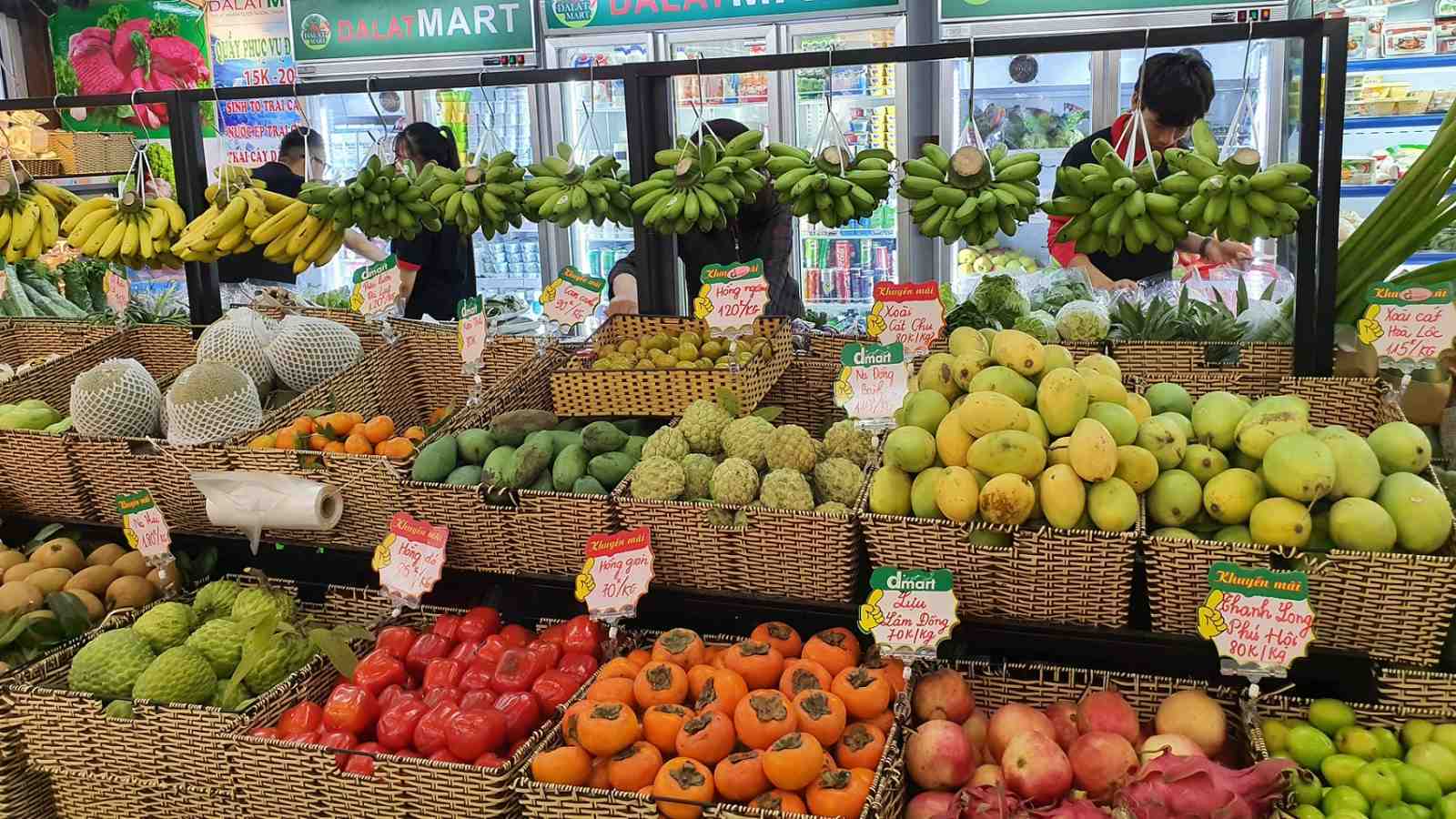 Mua thực phẩm sạch tại Đà Lạt Mart giảm ngay 5% cho người dùng app VinID