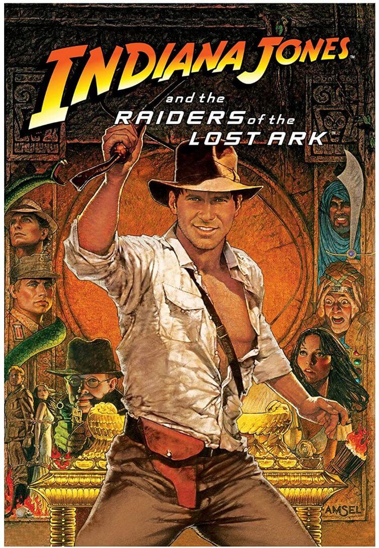 Poster phim Raiders of the Lost Ark nổi tiếng