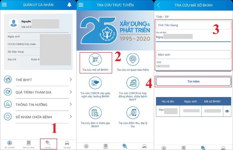 Tra cứu BHXH