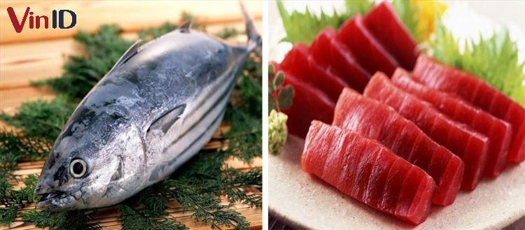 Cá ngừ đại dương có thịt đỏ đậm tươi ngon