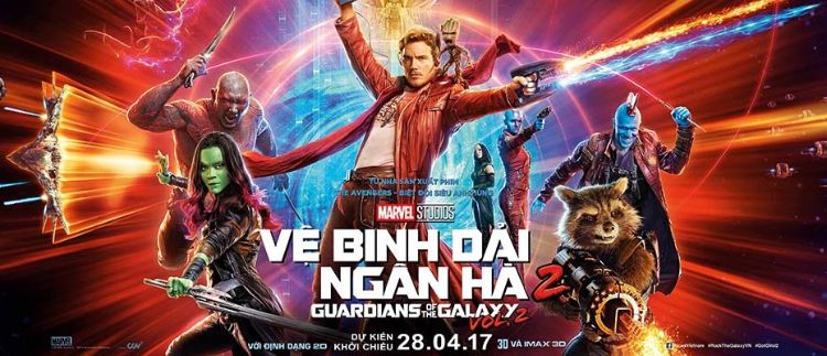 Guardians of the galaxy vol. 2 - Vệ binh dải ngân hà 2 (2017)
