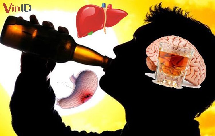 Tác hại của rượu, bia nếu tồn tại quá lâu trong cơ thể
