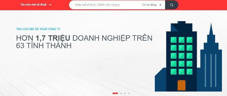 Giao diện trang web