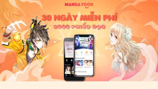 [Toàn quốc] MangaToon tặng 30 ngày sử dụng gói hội viên bất kỳ