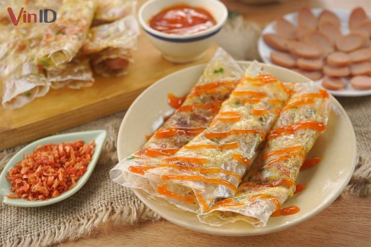 Bánh tráng mắm ruốc 