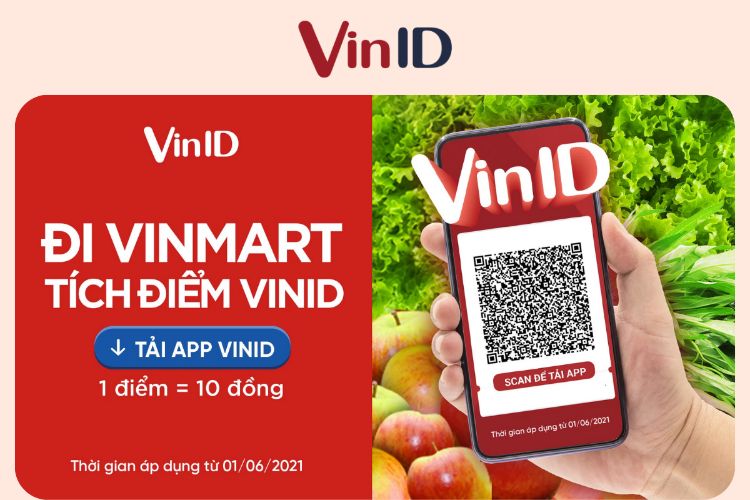 Mua sắm ở siêu thị VinMart để tích điểm