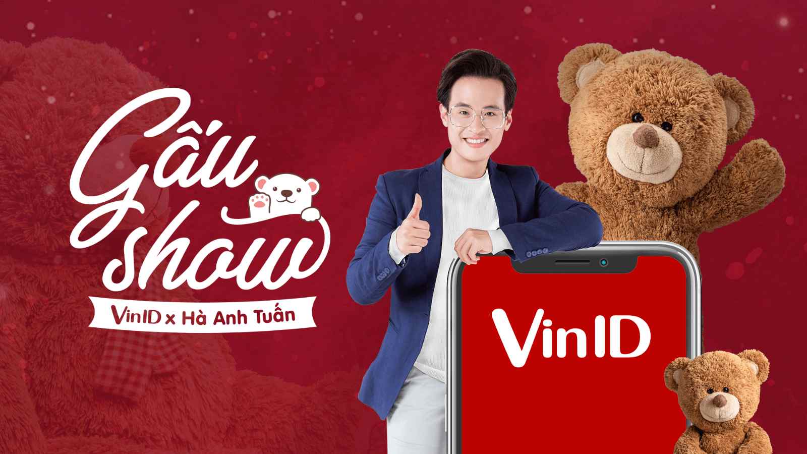 Tưng bừng ưu đãi với Gấu Show của Hà Anh Tuấn và VinID
