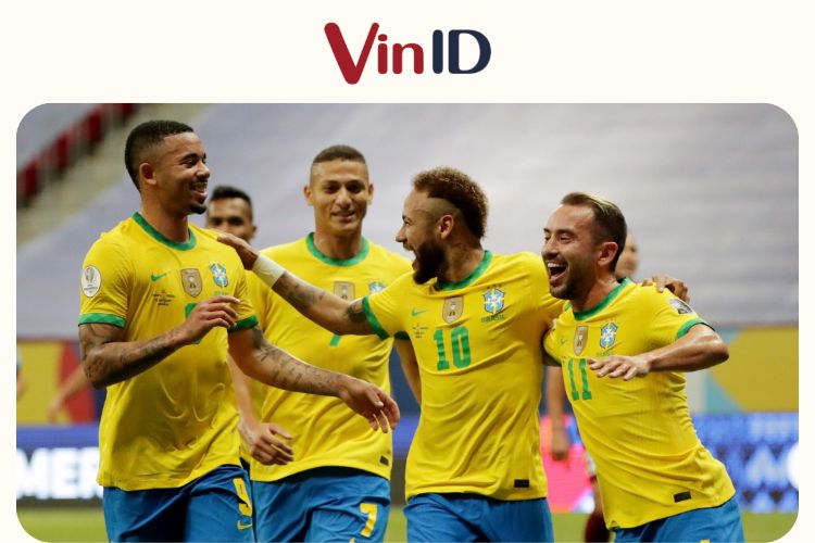 Brazil nối dài mạch thắng ấn tượng với 10/11 trận thắng 