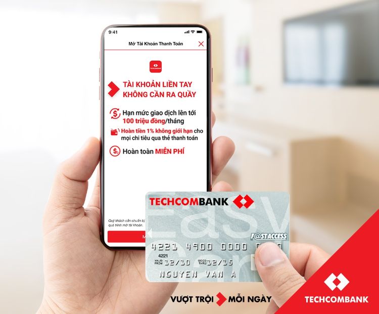 Thanh toán qua thẻ Techcombank