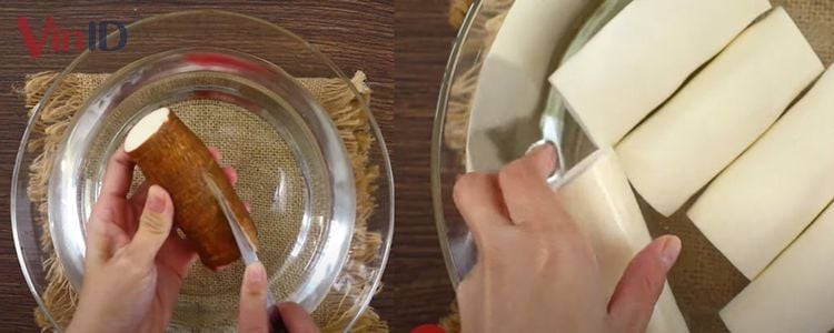 cách làm bánh khoai sợi