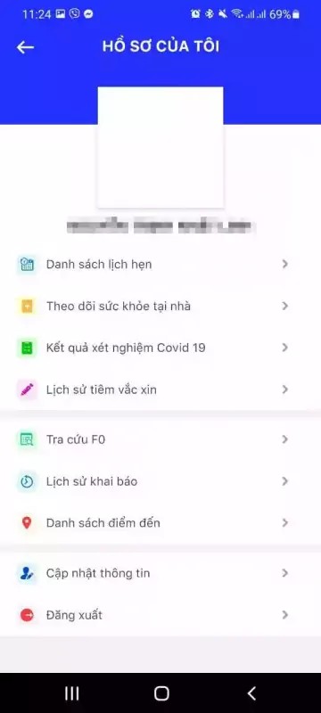 Sau khi bấm “Cập nhật”, bạn dễ dàng kiểm tra các thông tin