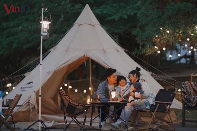 Sixdoong Cafe & Camping là không gian hoàn hảo để cắm trại gia đình