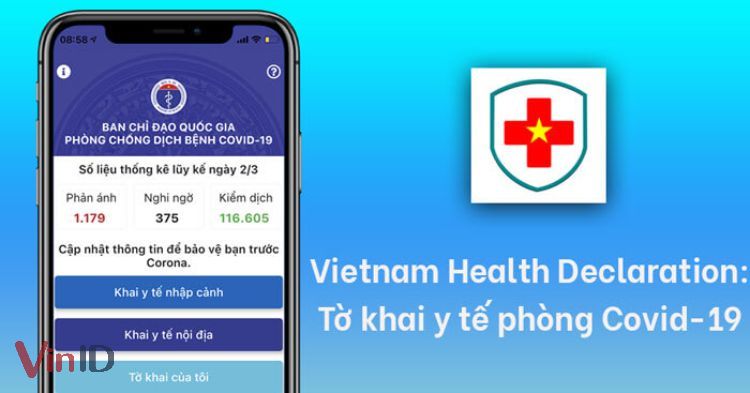 Ứng dụng Vietnam Health Declaration (VHD)