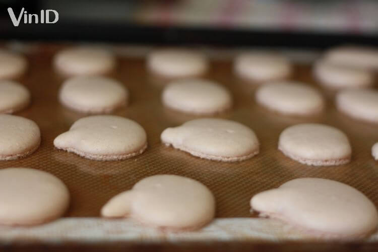 Nướng bánh macaron