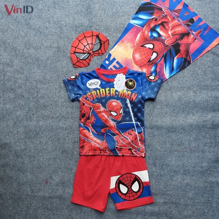 Trang phục siêu anh hùng khiến trẻ em thích thú
