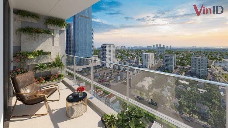 Ở tầng cao chung cư sẽ giúp bạn có tầm nhìn đẹp, thoáng đãng