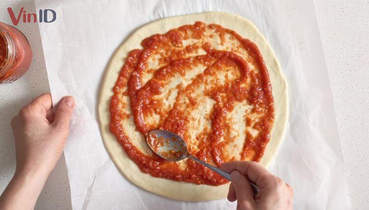cách làm pizza viền phô mai