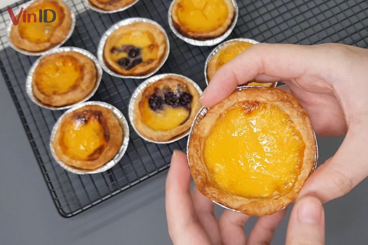 Bánh tart trứng HongKong ngon khó tả.