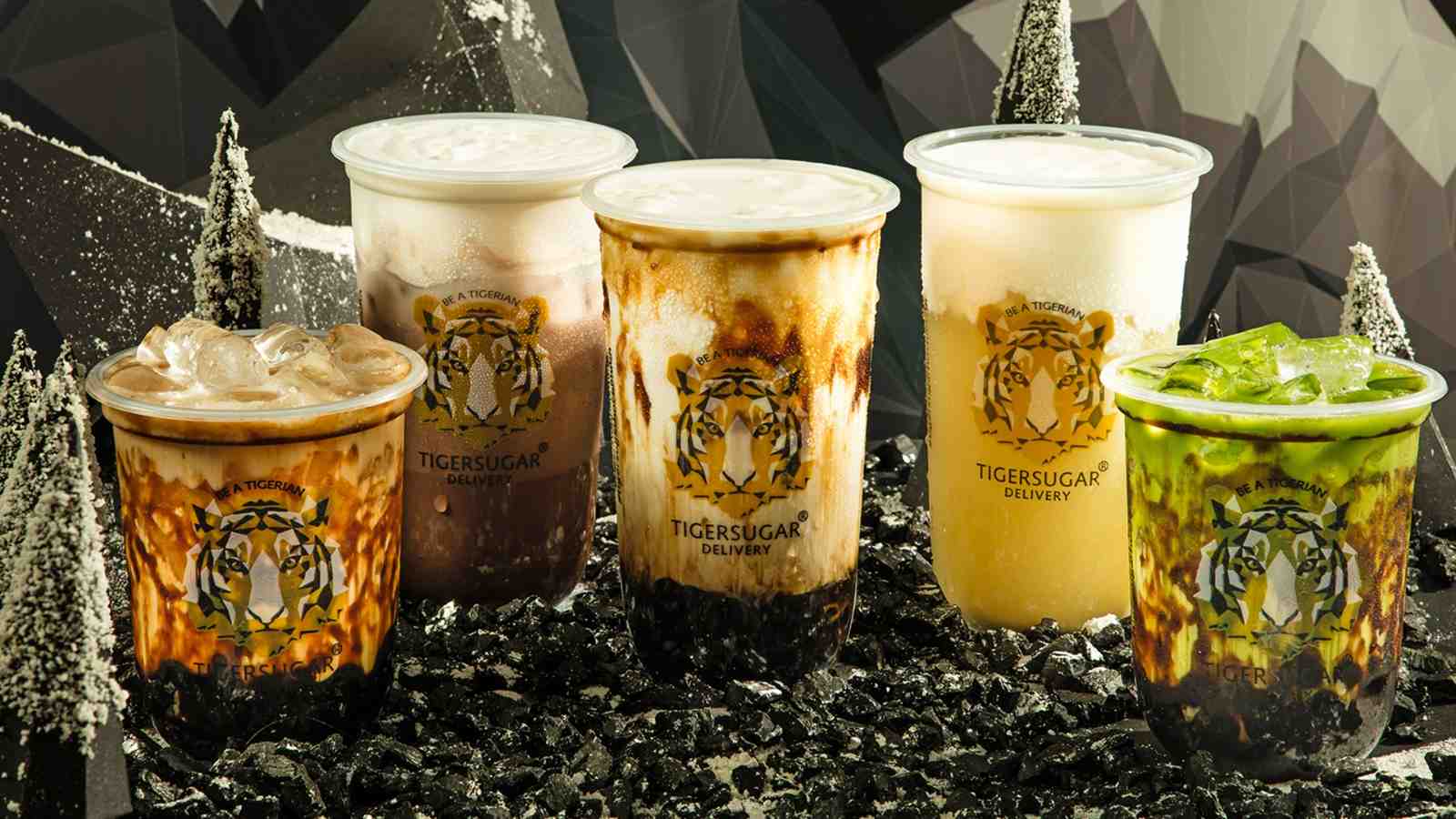 Uống trà sữa Tiger Sugar Delivery “thả ga” với voucher đồng giá 23.000 đồng