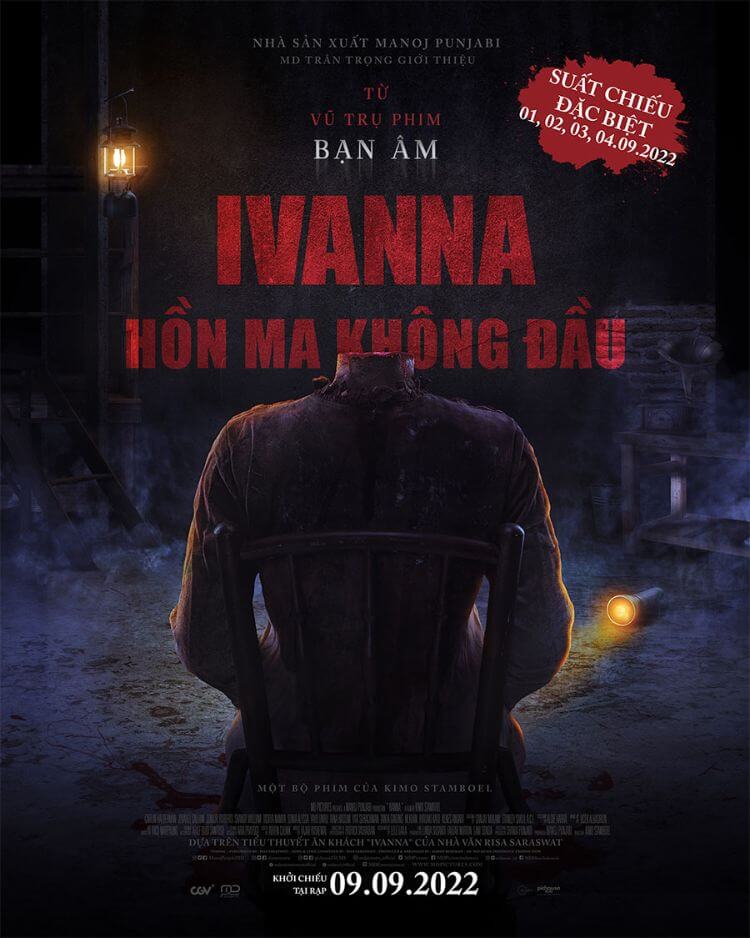 Những cảnh kinh dị trong phim Ivanna - Hồn ma không đầu sẽ khiến bạn khó quên